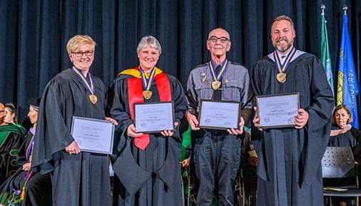 Faculty and Staff Recipients of the 2023 Chancellor's Award for Excellence